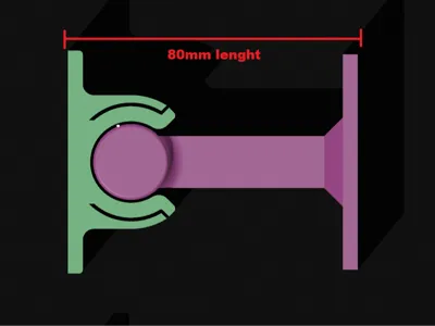 80mm Door Catch |Door Stop| Door Lock