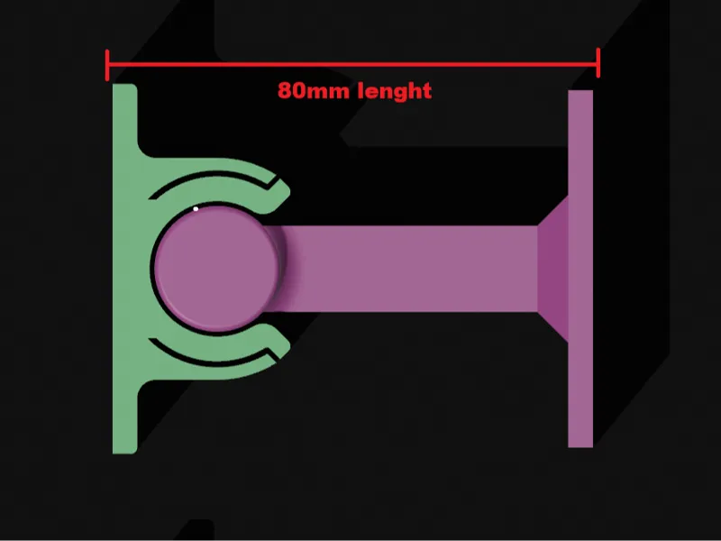 80mm Door Catch |Door Stop| Door Lock