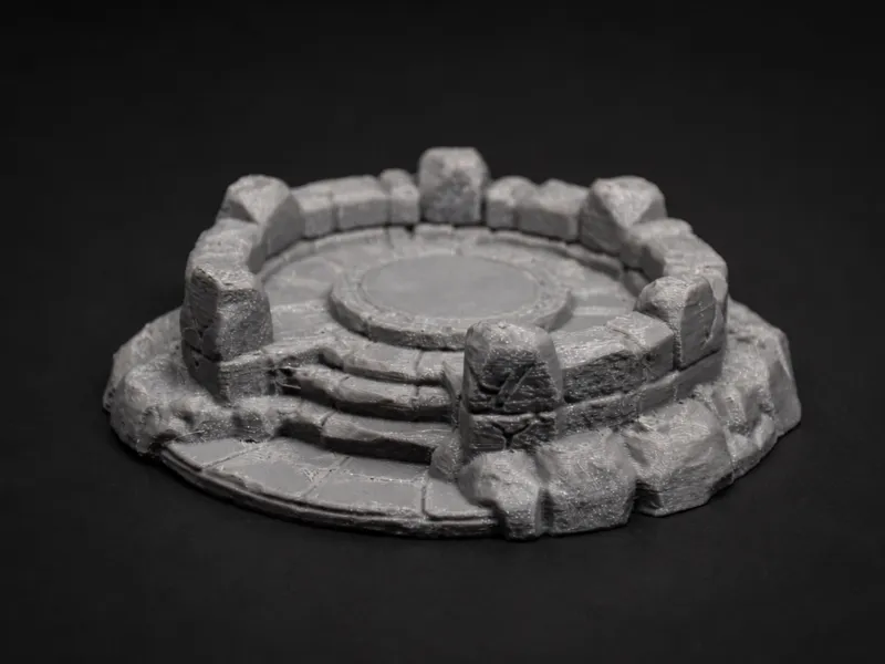Ancient Ritual Platform - DND Miniature Terrain