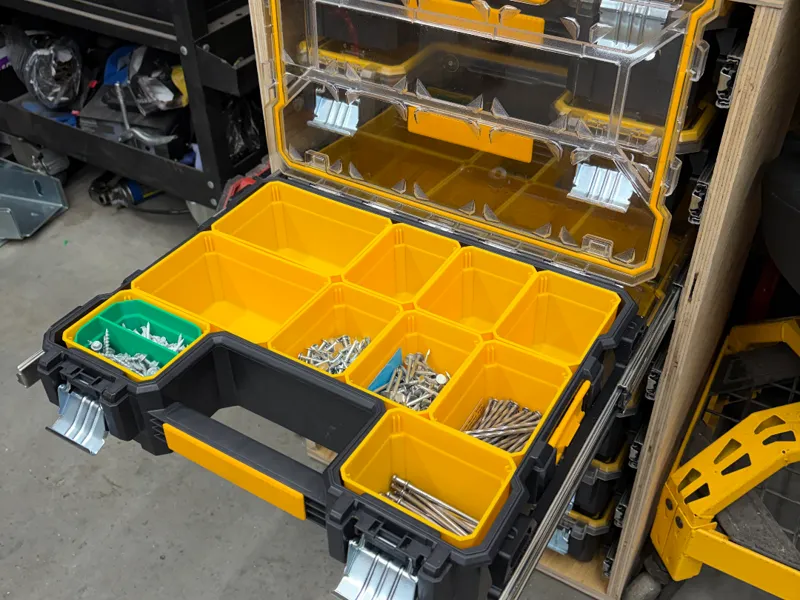 Dewalt Deep Pro Organizer Slider Brackets
