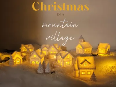 Christmas in a mountain village