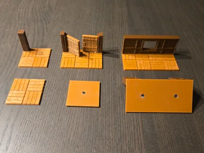 OpenForge Wood Floor & More- Magnetically Reusable