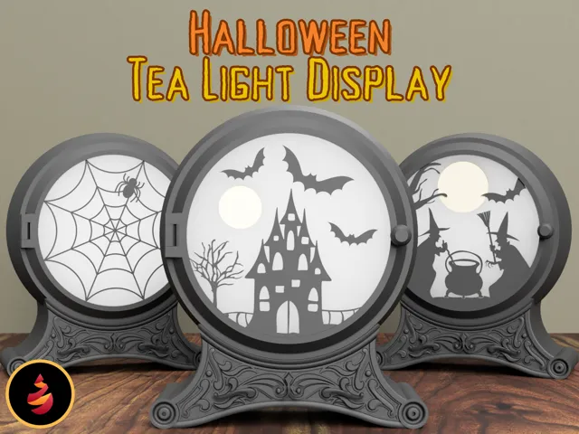 Halloween Tea Light Display