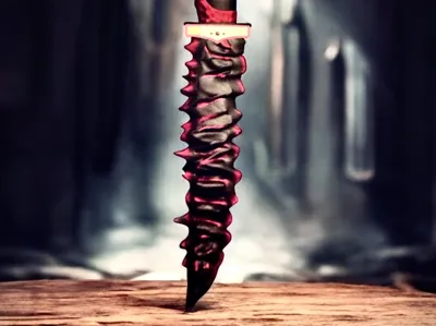 obsidian dagger