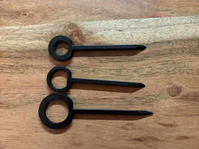 Long Archery Target Pins