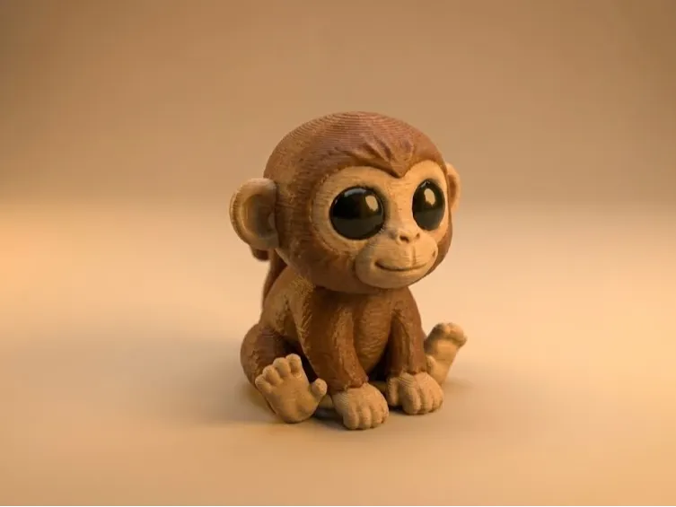 MONKEY KEYCHAIN