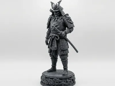 Samurai Warrior Figurine