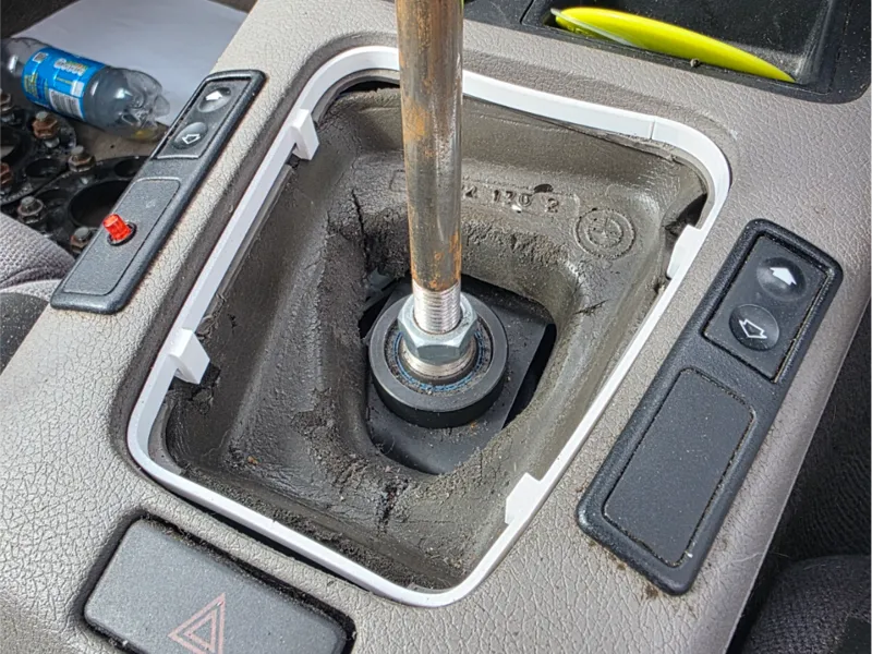 E36 compact shift boot frame clip
