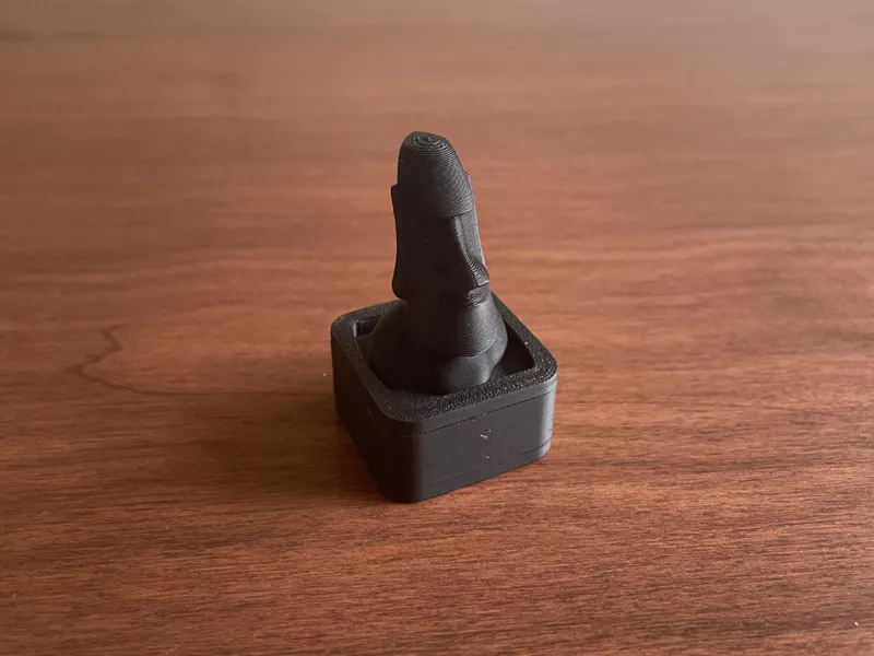 Moai Head Magnetic Fidget Clicker