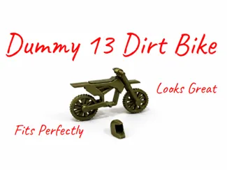 Dummy 13 dirt bike