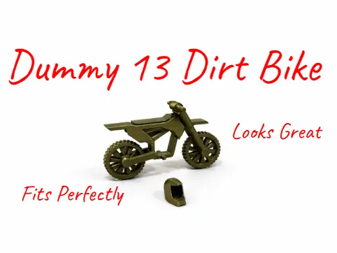 Dummy 13 dirt bike