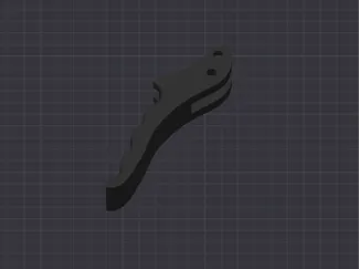 Silicone Gun Handle