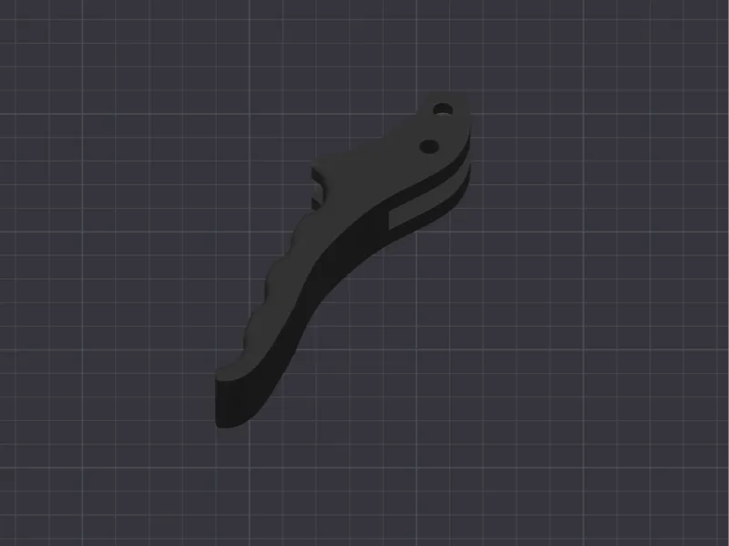 Silicone Gun Handle