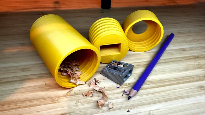 Pencil Sharpener For Double Staedtler - Sharpener Container