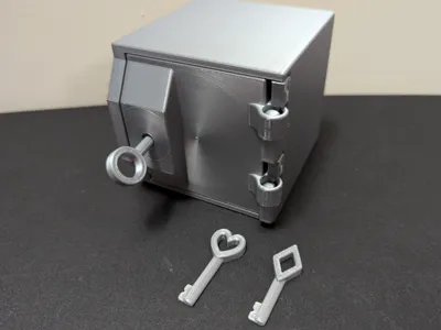 Mini Safe with 3 Key Designs