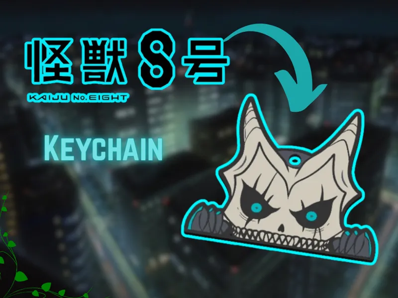 Kaiju No. 8 - Hibino Kafka Keychain