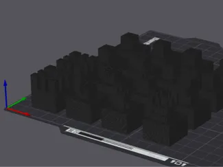 Blocky Chess Set