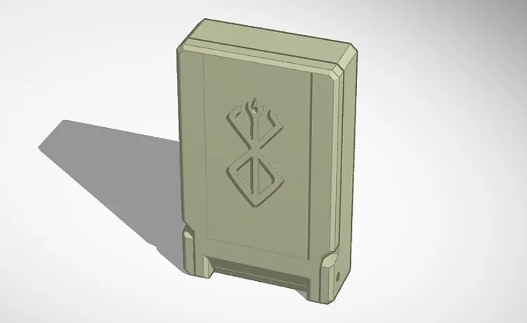 PIP Dice Box/Tower Berserk extruded Logo