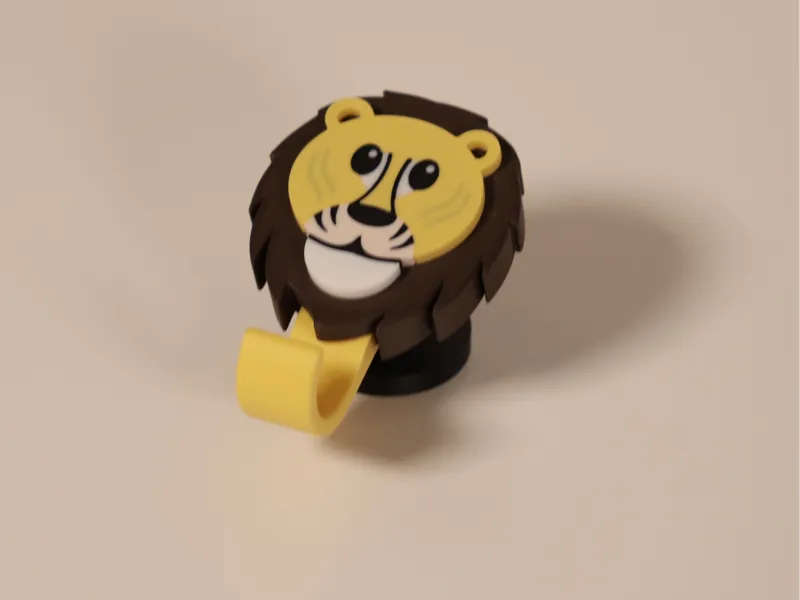 Motive-hook / Kids cloth Hanger / Lion