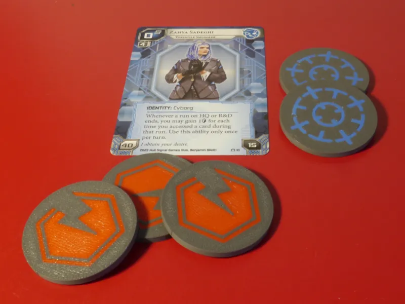 Tag/Core Damage Counters comp. Android Netrunner