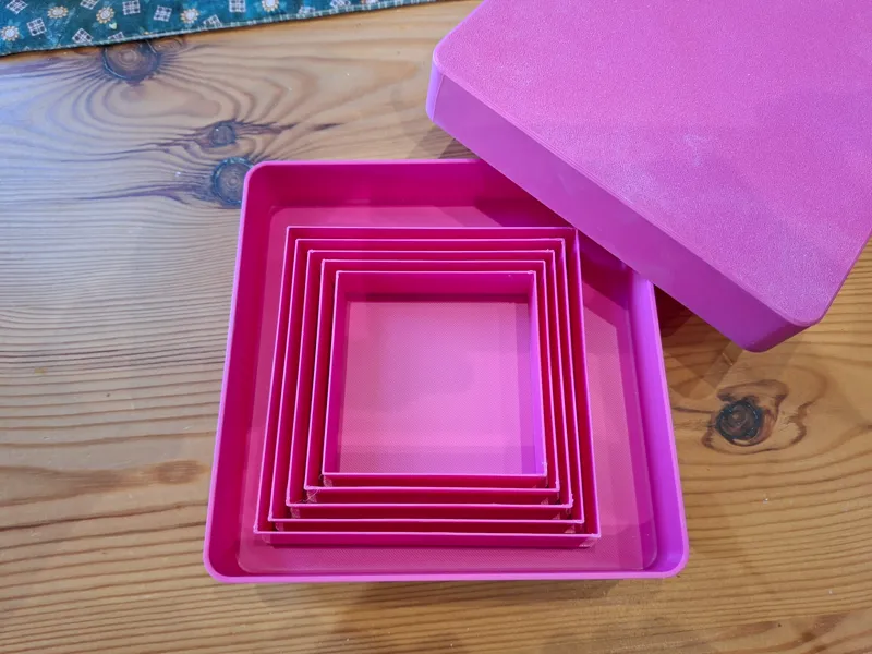 Clay Squares 40mm to 150mm in 10mm increments