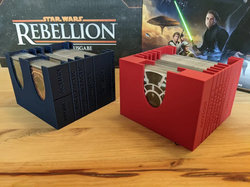 Star Wars: Rebellion - Card Boxes | Rise of the Empire - Boardgame Inlay
