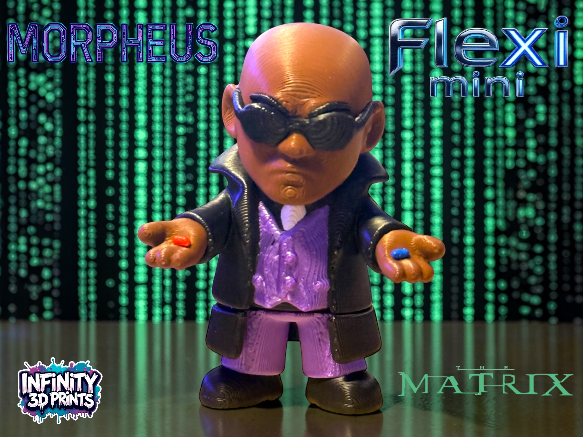 Miniatura 2 do modelo 3D MORPHEUS - THE MATRIX FLEXI MINI  