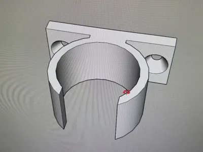 Broom holder 30mm