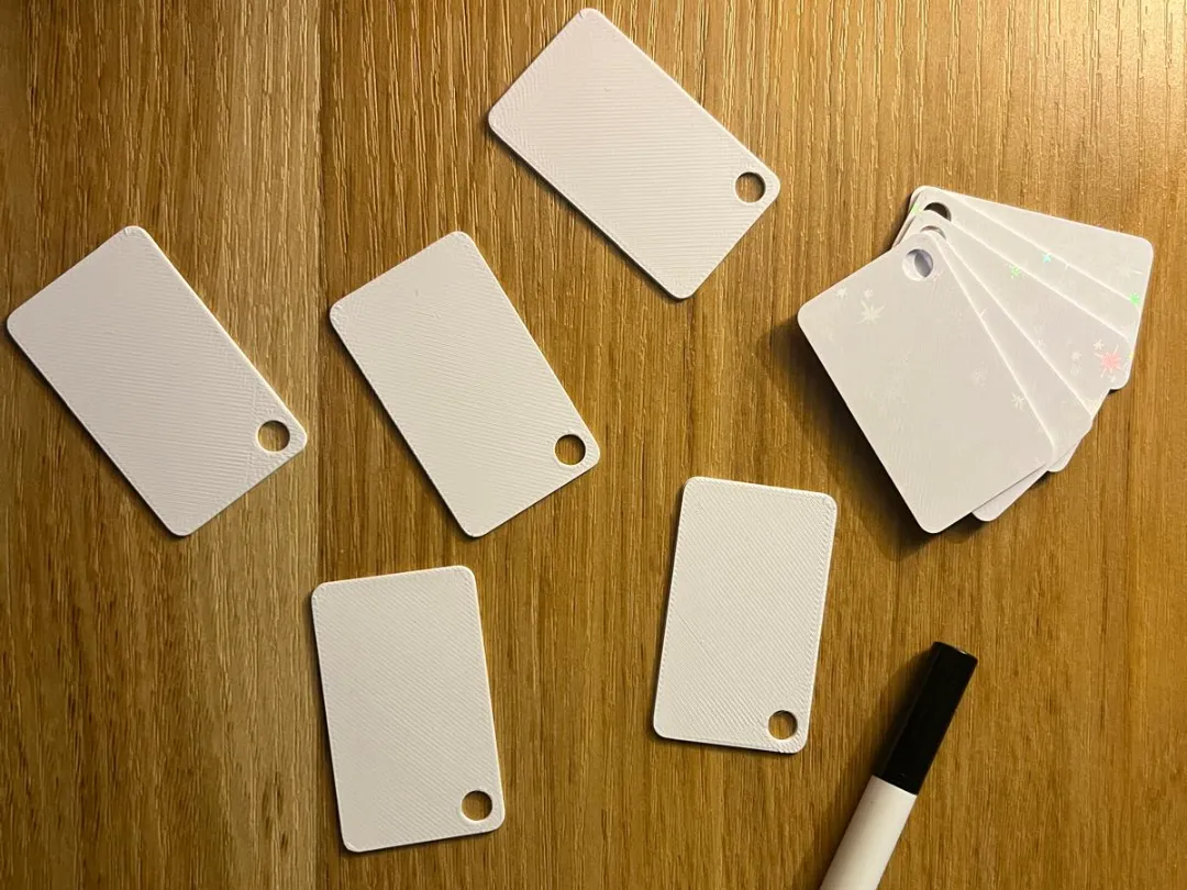 Étiquettes 3D à imprimer