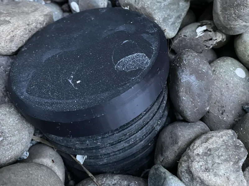 Drain pipe end cap Ø100mm