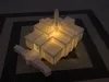 Mt Timp Temple Tea Light necessary supports