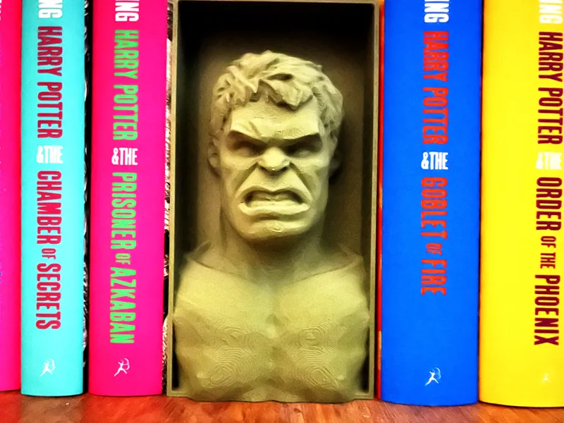 Hulk Book Nook/Wall Art