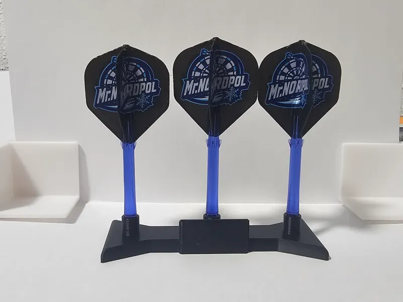 Darts Shaft Display with Sign