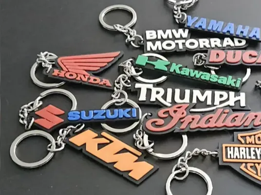 Llaveros de nombres de motos