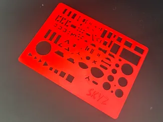 Electrical and technical Stencil