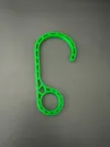 Common clothes hanger hooks