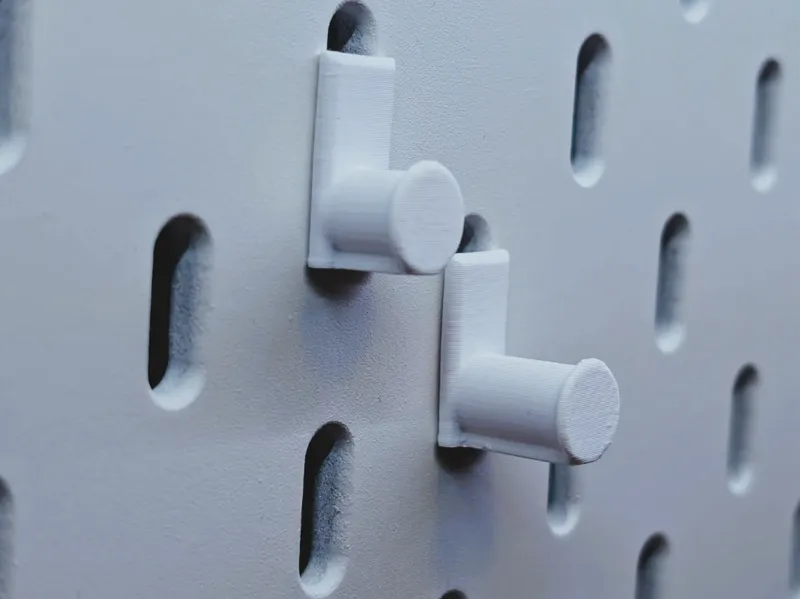IKEA SKADIS hook||Simple and sturdy