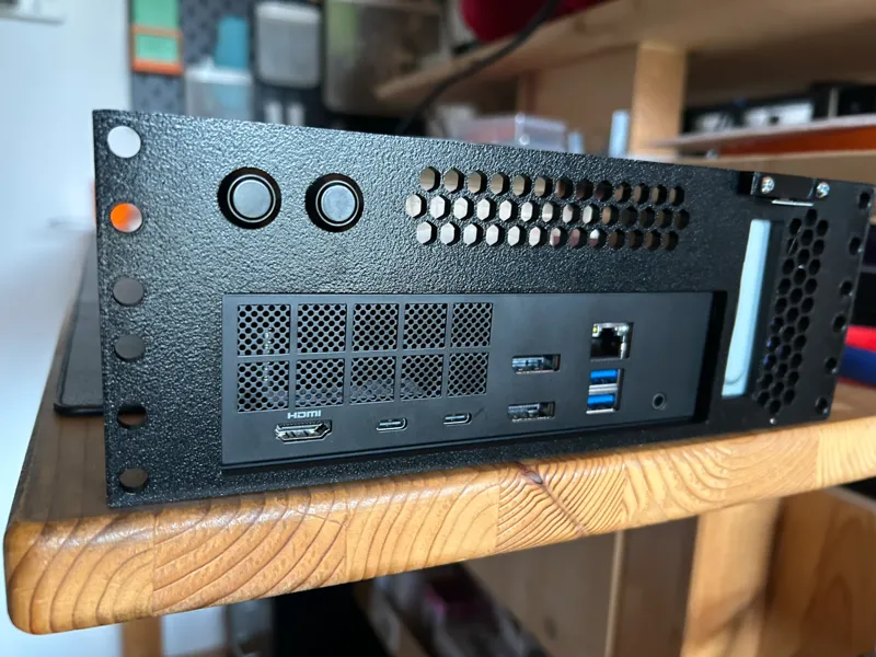 ITX-Mainboard-Einschub für 10Zoll Rack