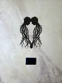 Couple homosexuel sculpté dans l'Arbre de Vie — photo 5