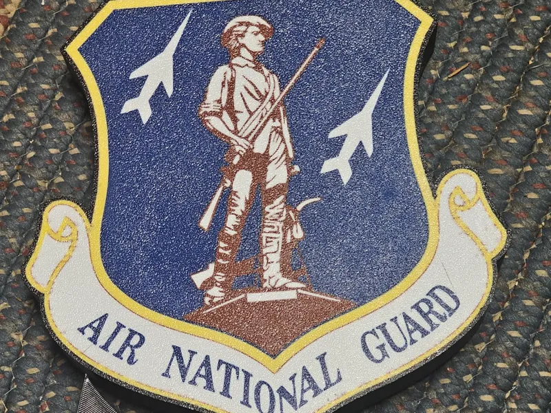 AIR NATIONAL GUARD Logo Lightbox