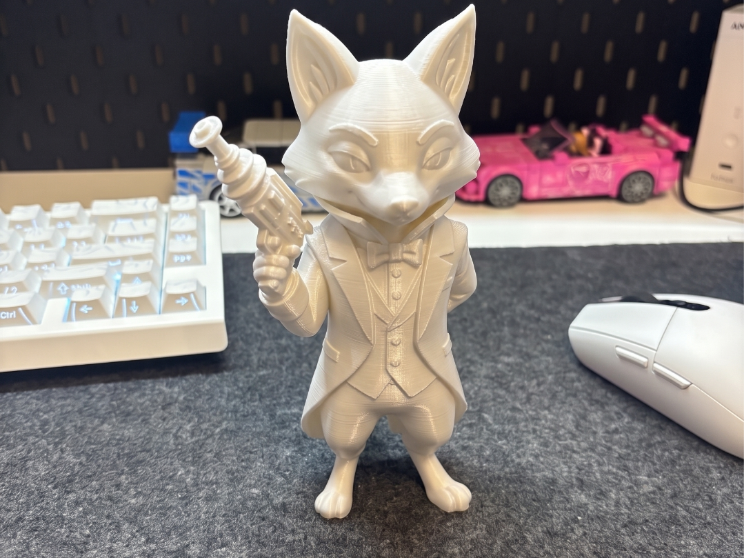 Secret Agent Fox | Galactic Spy 3D Figurine