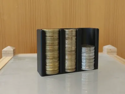 Euro Coin Sorter 2€, 1€, 50ct
