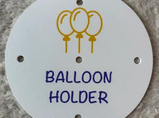 5 ballon holder/mount/hanger