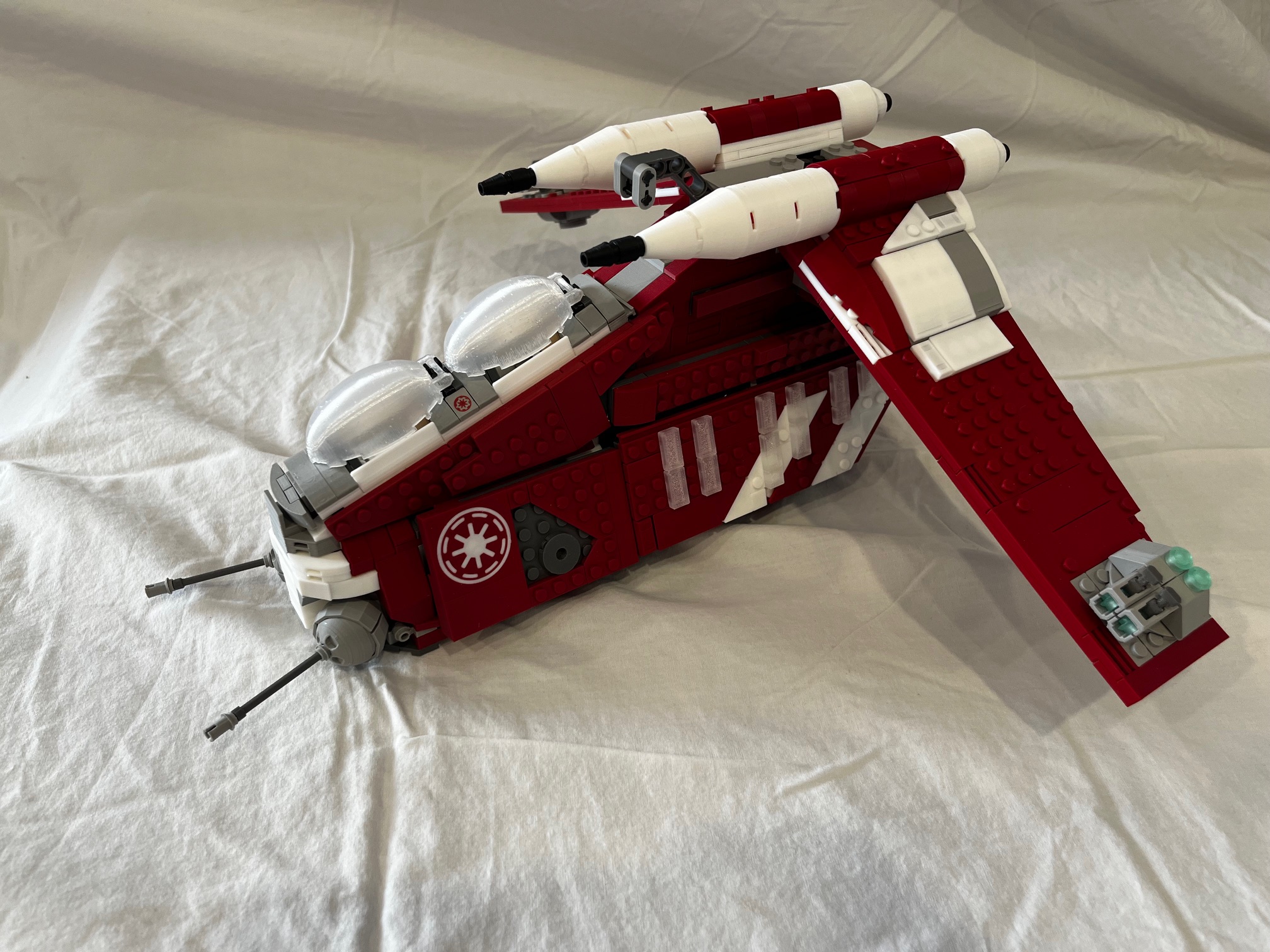 Star Wars Coruscant Guard Gunship 75354 Inspired - 1