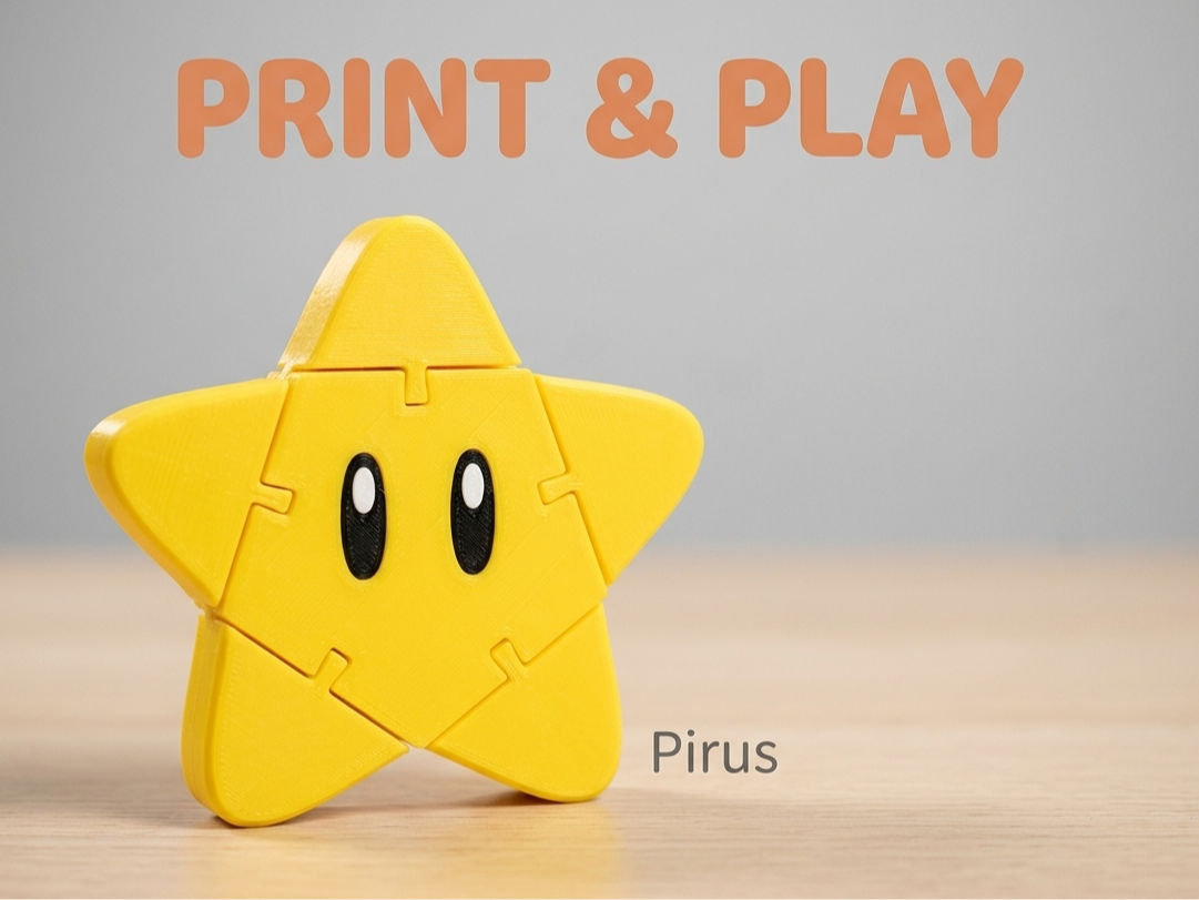 Cute Flexi Star Toy