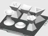 Twisty Puzzle Stands - Mixed Plate - One stand of each type