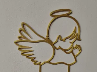 Little angel cake topper
