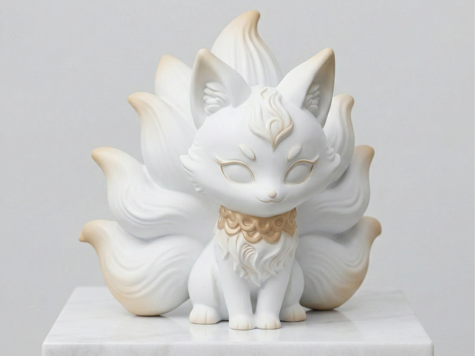 Cute Kitsune - Nine-Tailed Fox