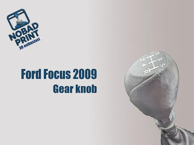Ford Focus 2009 Gear knob v02