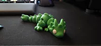 Eyes and dragon on one plate - PETG, P2S ready